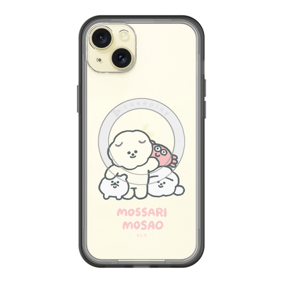 Slim Protection Premium Case with MagSafe［ Mossari Mosao - Everyone Together - Clear ］