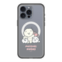Slim Protection Premium Case with MagSafe［ Mossari Mosao - Everyone Together - Clear ］