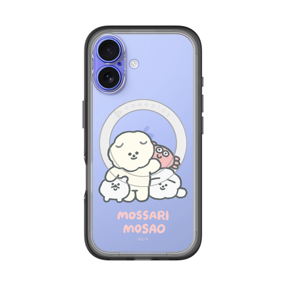 Slim Protection Premium Case with MagSafe［ Mossari Mosao - Everyone Together - Clear ］