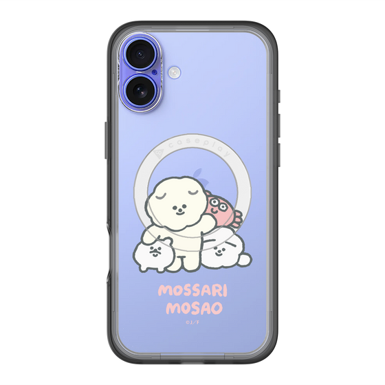 Slim Protection Premium Case with MagSafe［ Mossari Mosao - Everyone Together - Clear ］