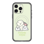 Slim Protection Premium Case with MagSafe［ Mossari Mosao - Everyone Together - Green ］