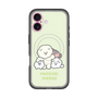 Slim Protection Premium Case with MagSafe［ Mossari Mosao - Everyone Together - Green ］