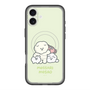 Slim Protection Premium Case with MagSafe［ Mossari Mosao - Everyone Together - Green ］