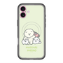 Slim Protection Premium Case with MagSafe［ Mossari Mosao - Everyone Together - Green ］