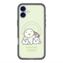 Slim Protection Premium Case with MagSafe［ Mossari Mosao - Everyone Together - Green ］