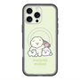 Slim Protection Premium Case with MagSafe［ Mossari Mosao - Everyone Together - Green ］