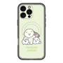 Slim Protection Premium Case with MagSafe［ Mossari Mosao - Everyone Together - Green ］