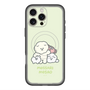 Slim Protection Premium Case with MagSafe［ Mossari Mosao - Everyone Together - Green ］