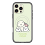 Slim Protection Premium Case with MagSafe［ Mossari Mosao - Everyone Together - Green ］