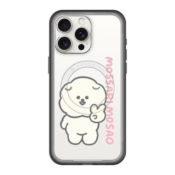 Slim Protection Premium Case with MagSafe［ Mossari Mosao - Peace Mosa ］