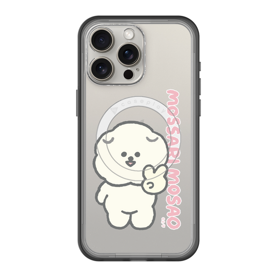 Slim Protection Premium Case with MagSafe［ Mossari Mosao - Peace Mosa ］