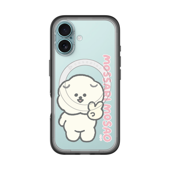 Slim Protection Premium Case with MagSafe［ Mossari Mosao - Peace Mosa ］