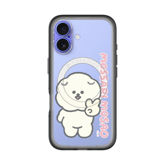 Slim Protection Premium Case with MagSafe［ Mossari Mosao - Peace Mosa ］