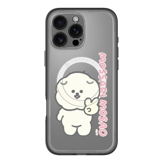 Slim Protection Premium Case with MagSafe［ Mossari Mosao - Peace Mosa ］