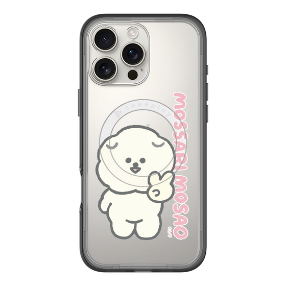 Slim Protection Premium Case with MagSafe［ Mossari Mosao - Peace Mosa ］