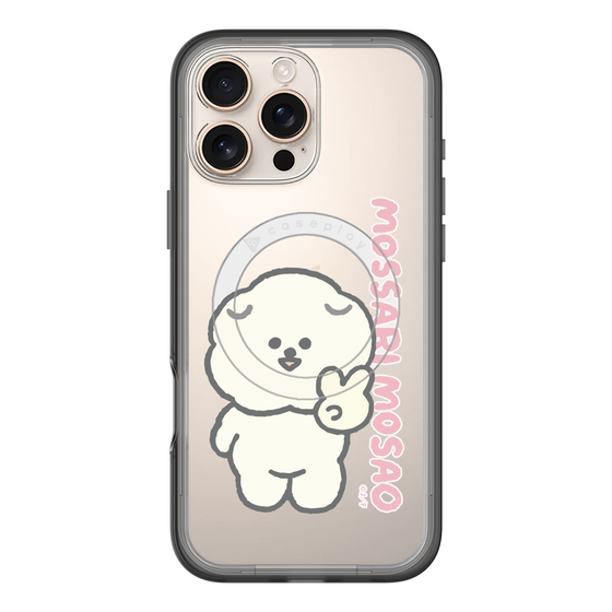 Slim Protection Premium Case with MagSafe［ Mossari Mosao - Peace Mosa ］