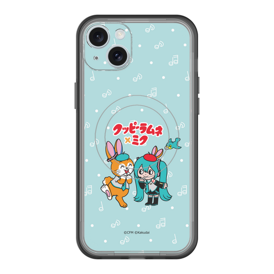 Slim Protection Premium Case with MagSafe［ Hatsune Miku × Kuppy Ramune – Hatsune Miku × Kuppy – Chibi Illustration ］