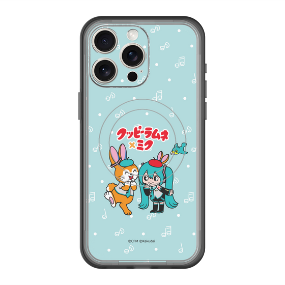 Slim Protection Premium Case with MagSafe［ Hatsune Miku × Kuppy Ramune – Hatsune Miku × Kuppy – Chibi Illustration ］
