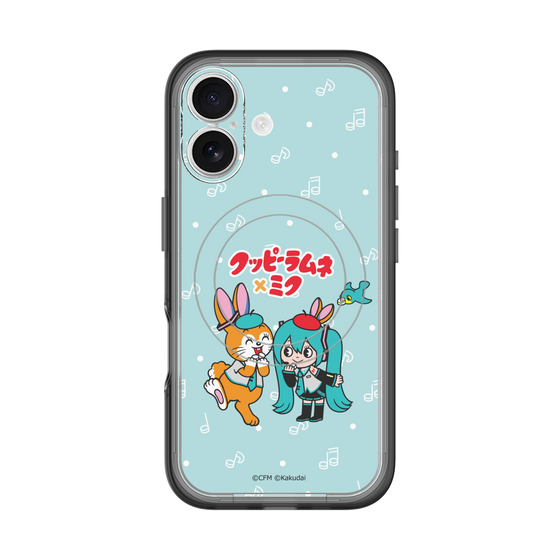 Slim Protection Premium Case with MagSafe［ Hatsune Miku × Kuppy Ramune – Hatsune Miku × Kuppy – Chibi Illustration ］