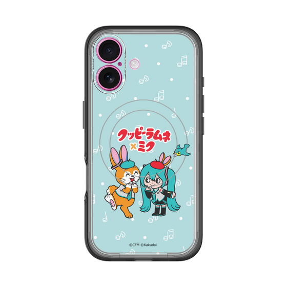 Slim Protection Premium Case with MagSafe［ Hatsune Miku × Kuppy Ramune – Hatsune Miku × Kuppy – Chibi Illustration ］
