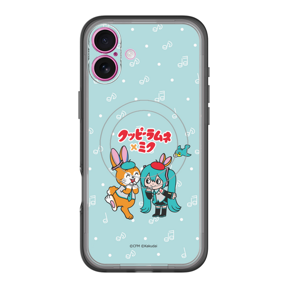 Slim Protection Premium Case with MagSafe［ Hatsune Miku × Kuppy Ramune – Hatsune Miku × Kuppy – Chibi Illustration ］