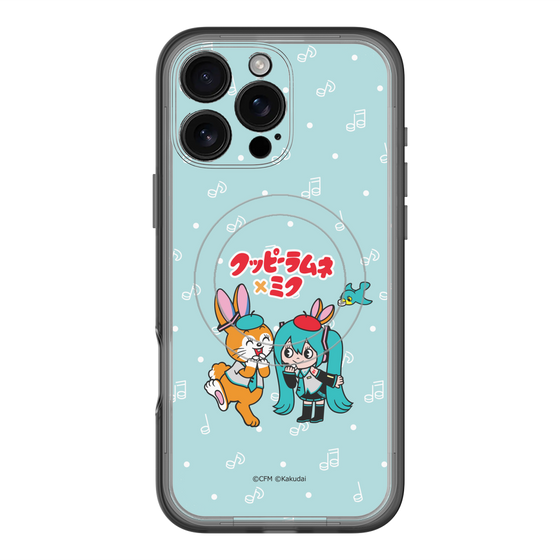 Slim Protection Premium Case with MagSafe［ Hatsune Miku × Kuppy Ramune – Hatsune Miku × Kuppy – Chibi Illustration ］