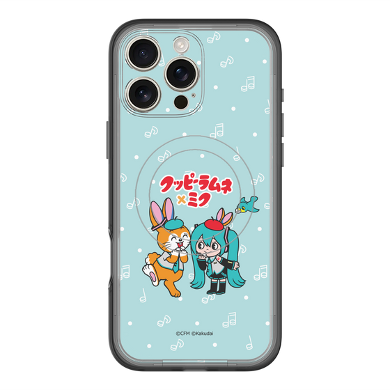 Slim Protection Premium Case with MagSafe［ Hatsune Miku × Kuppy Ramune – Hatsune Miku × Kuppy – Chibi Illustration ］