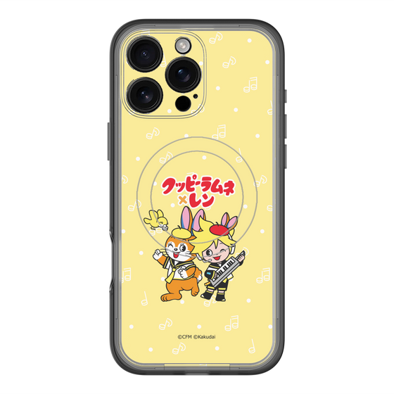 Slim Protection Premium Case with MagSafe［ Hatsune Miku × Kuppy Ramune – Kagamine Len × Kuppy – Chibi Illustration ］
