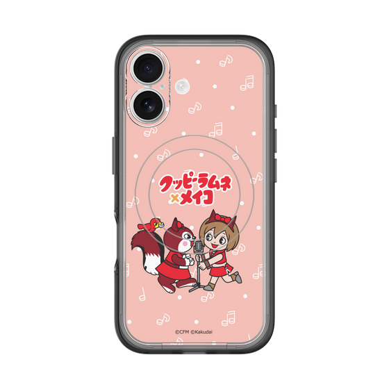 Slim Protection Premium Case with MagSafe［ Hatsune Miku × Kuppy Ramune – MEIKO × Ram – Chibi Illustration ］