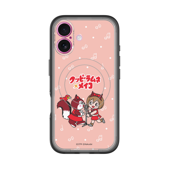 Slim Protection Premium Case with MagSafe［ Hatsune Miku × Kuppy Ramune – MEIKO × Ram – Chibi Illustration ］