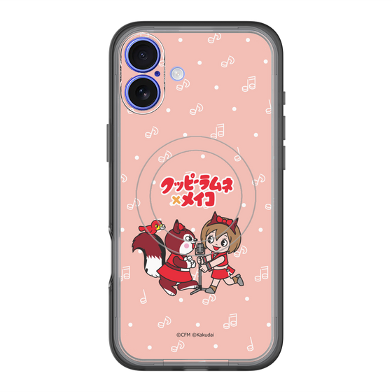 Slim Protection Premium Case with MagSafe［ Hatsune Miku × Kuppy Ramune – MEIKO × Ram – Chibi Illustration ］