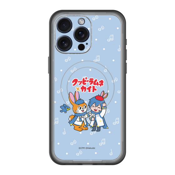 Slim Protection Premium Case with MagSafe［ Hatsune Miku × Kuppy Ramune – KAITO × Kuppy – Chibi Illustration ］