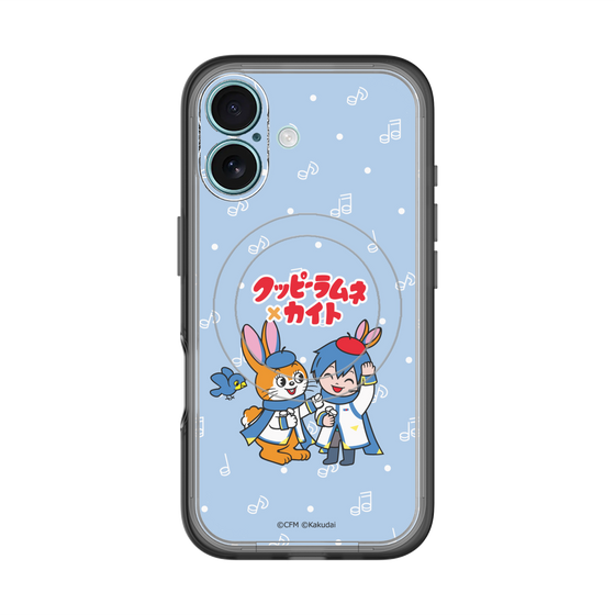 Slim Protection Premium Case with MagSafe［ Hatsune Miku × Kuppy Ramune – KAITO × Kuppy – Chibi Illustration ］