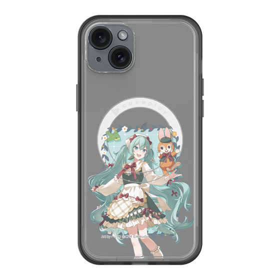 Slim Protection Premium Case with MagSafe［ Hatsune Miku × Kuppy Ramune – Hatsune Miku × Kuppy – Full-body Illustration 1 ］