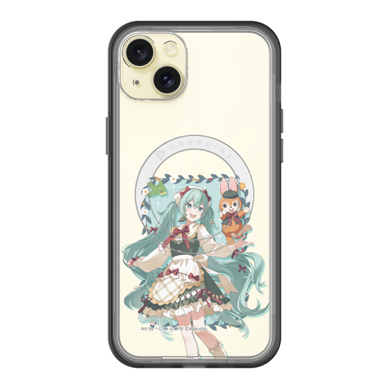 Slim Protection Premium Case with MagSafe［ Hatsune Miku × Kuppy Ramune – Hatsune Miku × Kuppy – Full-body Illustration 1 ］