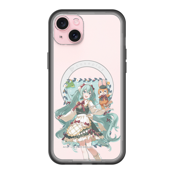 Slim Protection Premium Case with MagSafe［ Hatsune Miku × Kuppy Ramune – Hatsune Miku × Kuppy – Full-body Illustration 1 ］