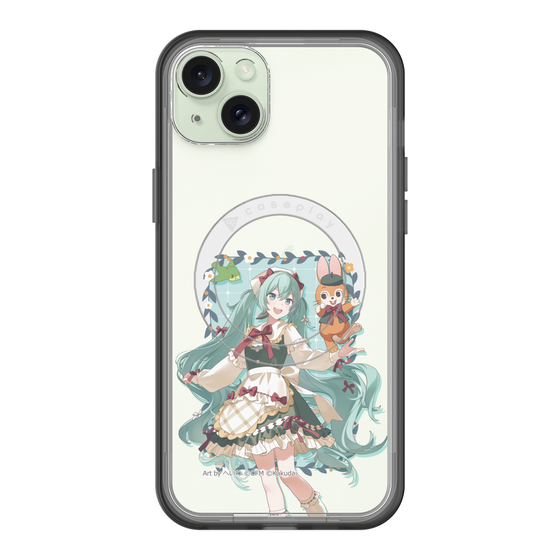 Slim Protection Premium Case with MagSafe［ Hatsune Miku × Kuppy Ramune – Hatsune Miku × Kuppy – Full-body Illustration 1 ］