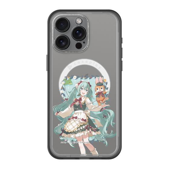 Slim Protection Premium Case with MagSafe［ Hatsune Miku × Kuppy Ramune – Hatsune Miku × Kuppy – Full-body Illustration 1 ］