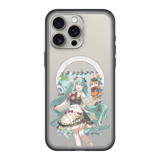 Slim Protection Premium Case with MagSafe［ Hatsune Miku × Kuppy Ramune – Hatsune Miku × Kuppy – Full-body Illustration 1 ］