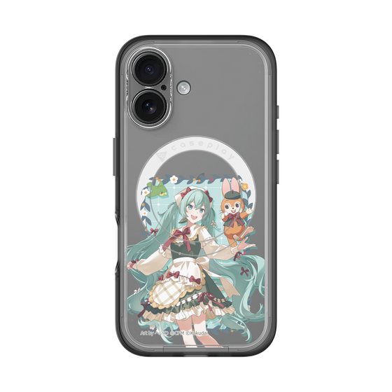 Slim Protection Premium Case with MagSafe［ Hatsune Miku × Kuppy Ramune – Hatsune Miku × Kuppy – Full-body Illustration 1 ］