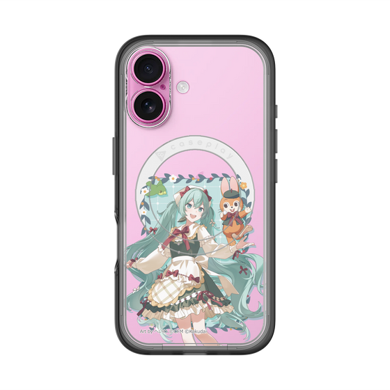 Slim Protection Premium Case with MagSafe［ Hatsune Miku × Kuppy Ramune – Hatsune Miku × Kuppy – Full-body Illustration 1 ］