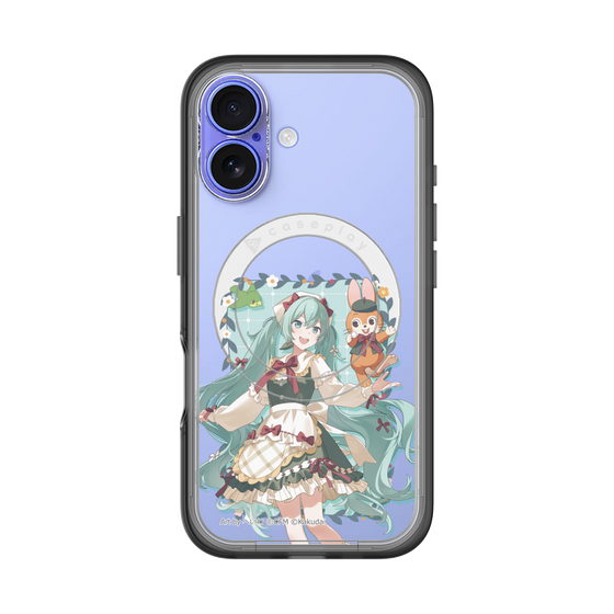 Slim Protection Premium Case with MagSafe［ Hatsune Miku × Kuppy Ramune – Hatsune Miku × Kuppy – Full-body Illustration 1 ］