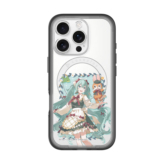Slim Protection Premium Case with MagSafe［ Hatsune Miku × Kuppy Ramune – Hatsune Miku × Kuppy – Full-body Illustration 1 ］