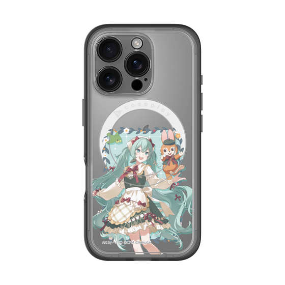 Slim Protection Premium Case with MagSafe［ Hatsune Miku × Kuppy Ramune – Hatsune Miku × Kuppy – Full-body Illustration 1 ］