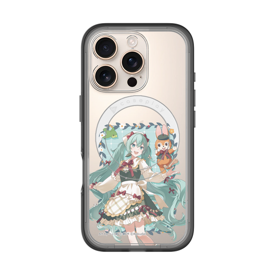 Slim Protection Premium Case with MagSafe［ Hatsune Miku × Kuppy Ramune – Hatsune Miku × Kuppy – Full-body Illustration 1 ］