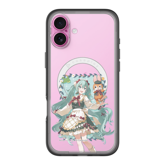 Slim Protection Premium Case with MagSafe［ Hatsune Miku × Kuppy Ramune – Hatsune Miku × Kuppy – Full-body Illustration 1 ］