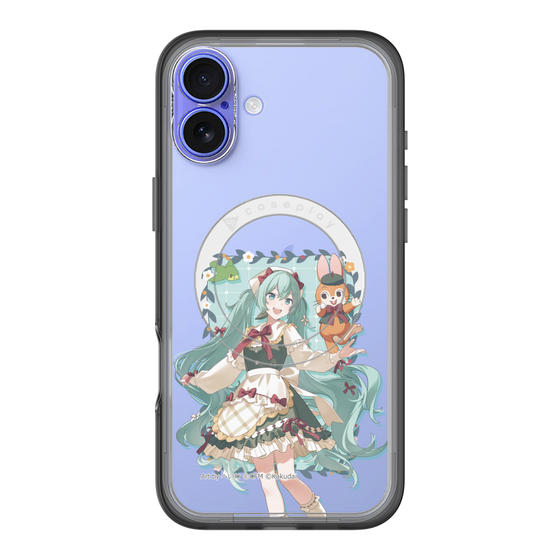 Slim Protection Premium Case with MagSafe［ Hatsune Miku × Kuppy Ramune – Hatsune Miku × Kuppy – Full-body Illustration 1 ］