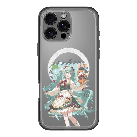 Slim Protection Premium Case with MagSafe［ Hatsune Miku × Kuppy Ramune – Hatsune Miku × Kuppy – Full-body Illustration 1 ］