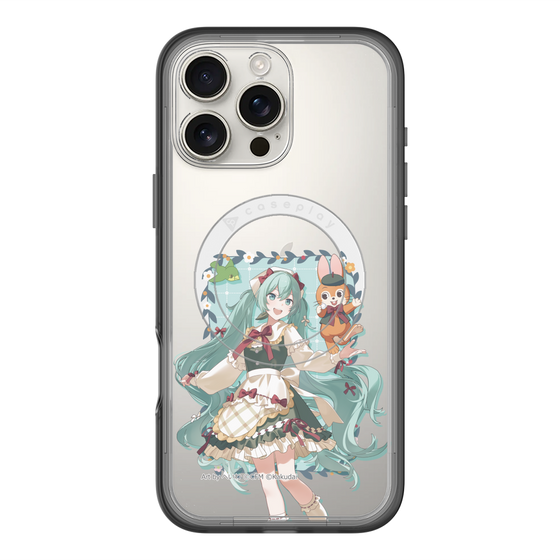 Slim Protection Premium Case with MagSafe［ Hatsune Miku × Kuppy Ramune – Hatsune Miku × Kuppy – Full-body Illustration 1 ］