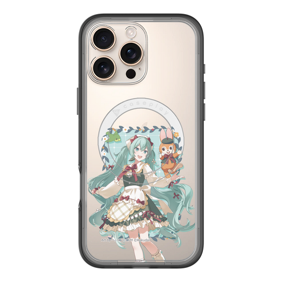 Slim Protection Premium Case with MagSafe［ Hatsune Miku × Kuppy Ramune – Hatsune Miku × Kuppy – Full-body Illustration 1 ］